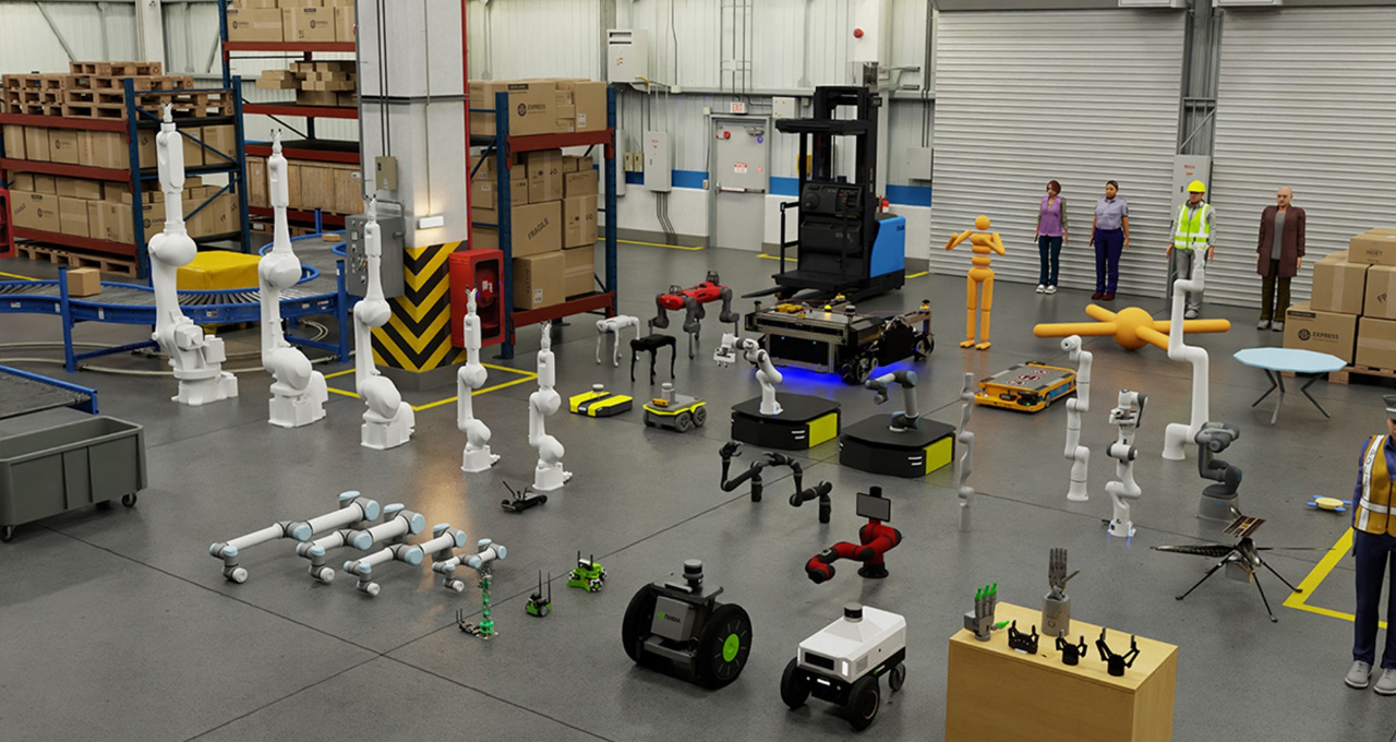 A decorative image of deploying with NVIDIA AI Enterprise